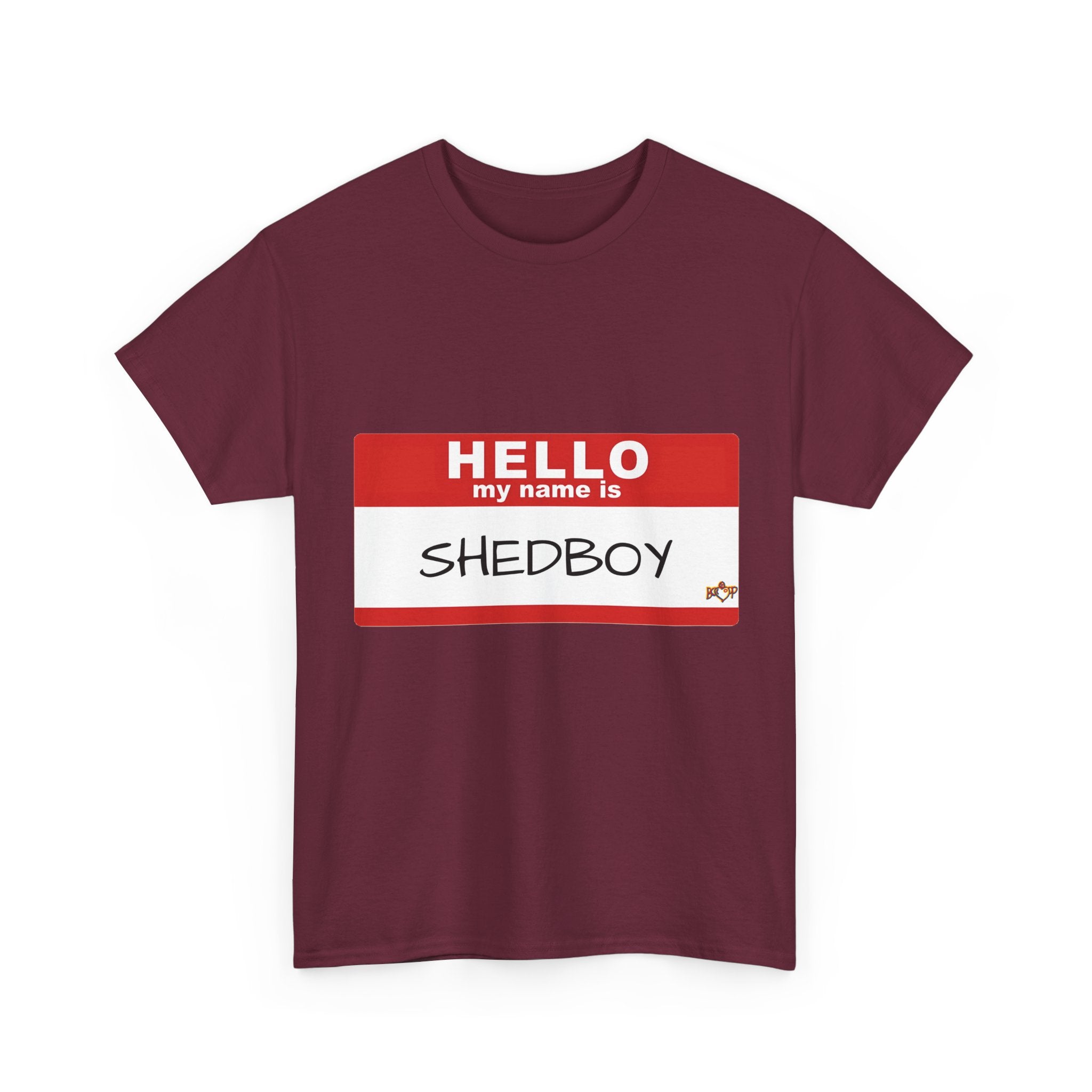 HELLO MY NAME IS SHED BOY TSHIRT