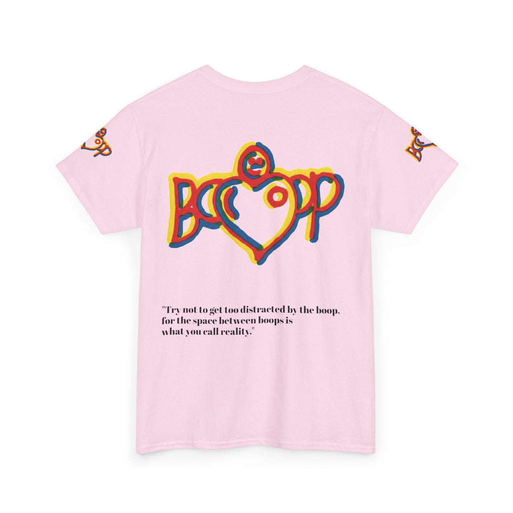 Boop Heart Tee — "TIME = FORCE x WILL" Graphic T‑Shirt Original Stanley Bostwick