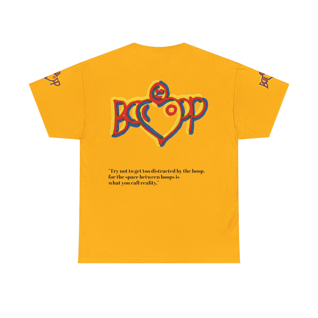 Boop Heart Tee — "TIME = FORCE x WILL" Graphic T‑Shirt Original Stanley Bostwick