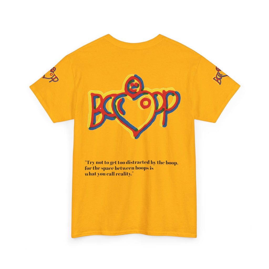 Boop Heart Tee — "TIME = FORCE x WILL" Graphic T‑Shirt Original Stanley Bostwick