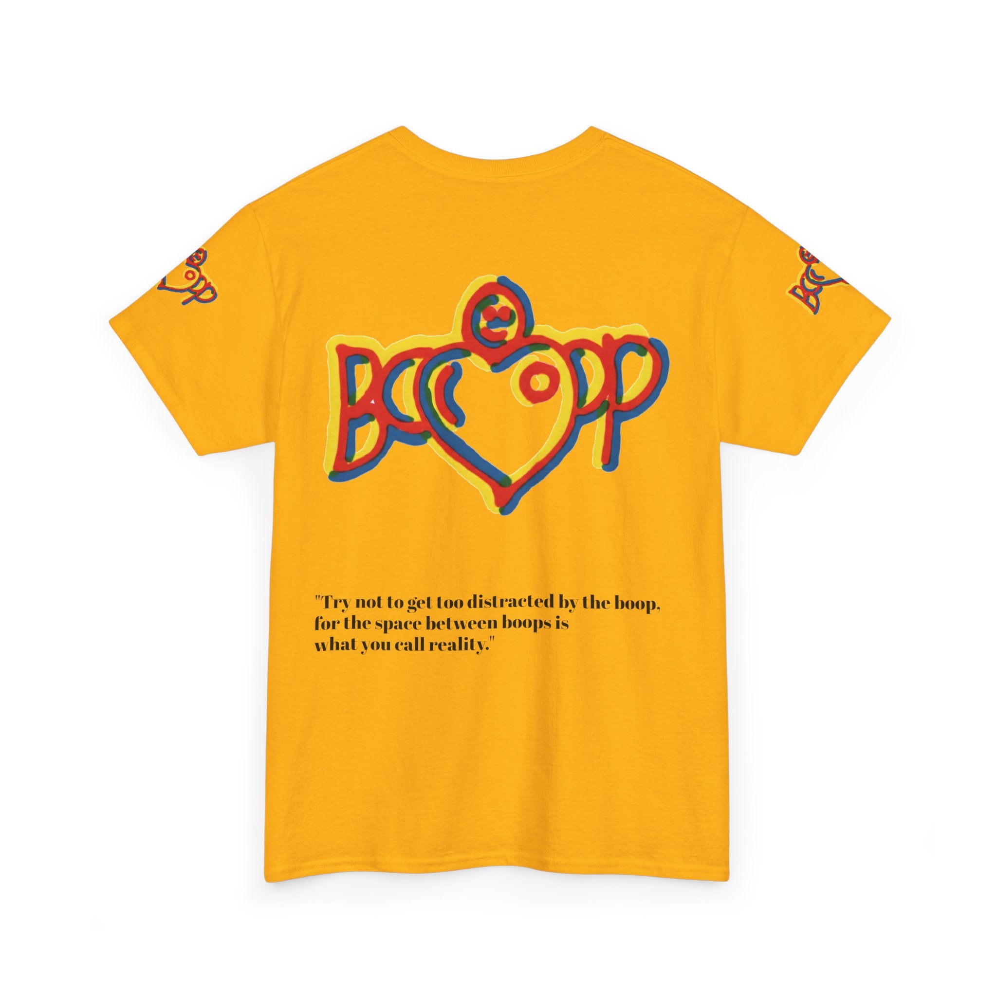 Boop Heart Tee — "TIME = FORCE x WILL" Graphic T‑Shirt Original Stanley Bostwick