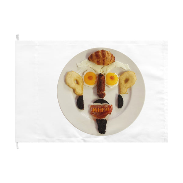 Double-Sided Flag  BOOPING FOOD FACE FLAGS 3 SIZES