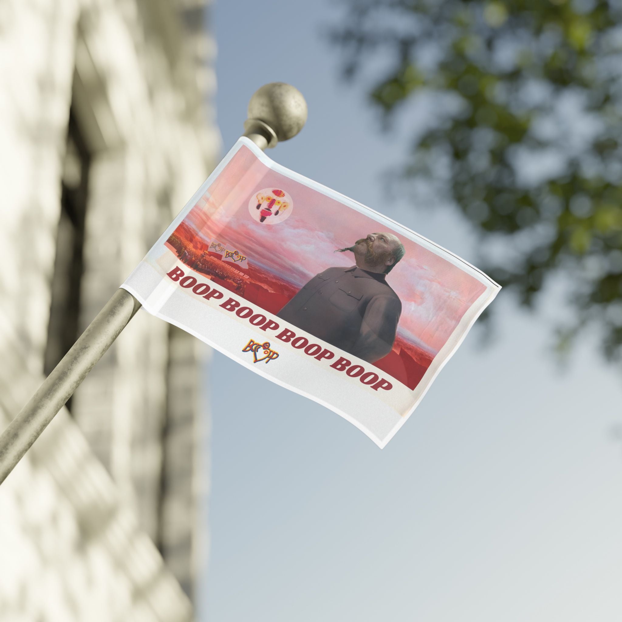 SINGLE SIDED SMALL CCP BOOP FLAG