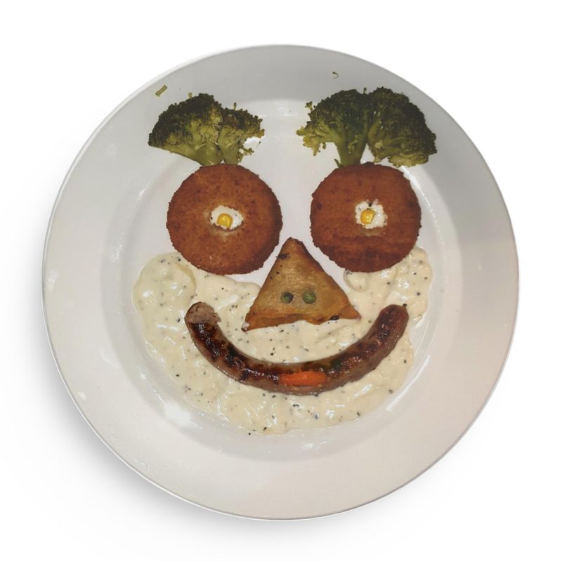 Party Plates Food Faces