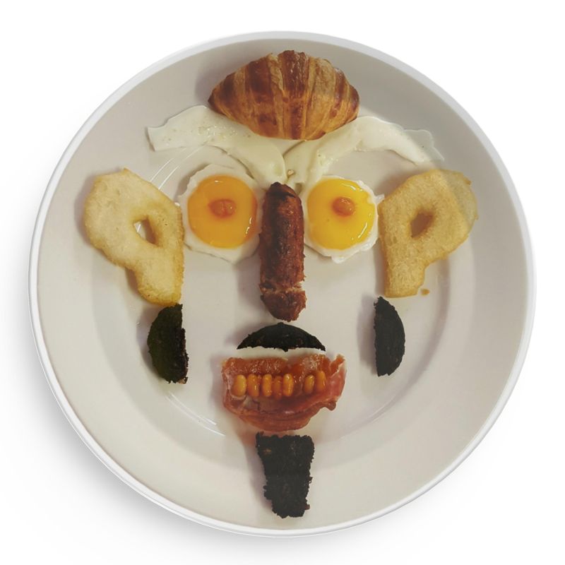 Party Plates Food Faces