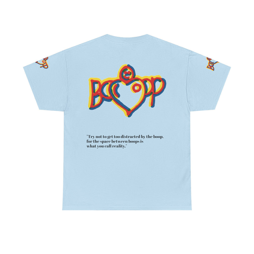 Boop Heart Tee — "TIME = FORCE x WILL" Graphic T‑Shirt Original Stanley Bostwick