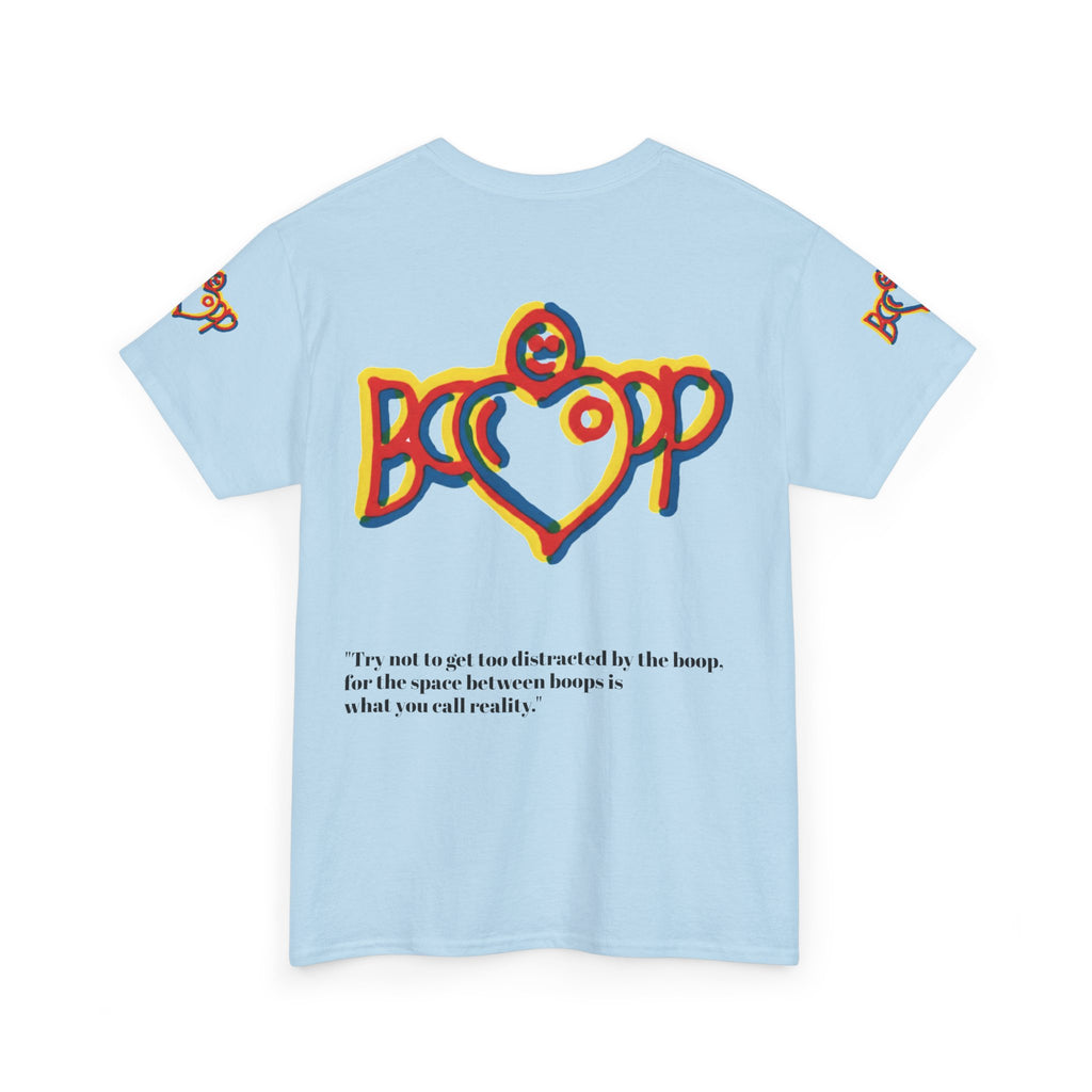 Boop Heart Tee — "TIME = FORCE x WILL" Graphic T‑Shirt Original Stanley Bostwick