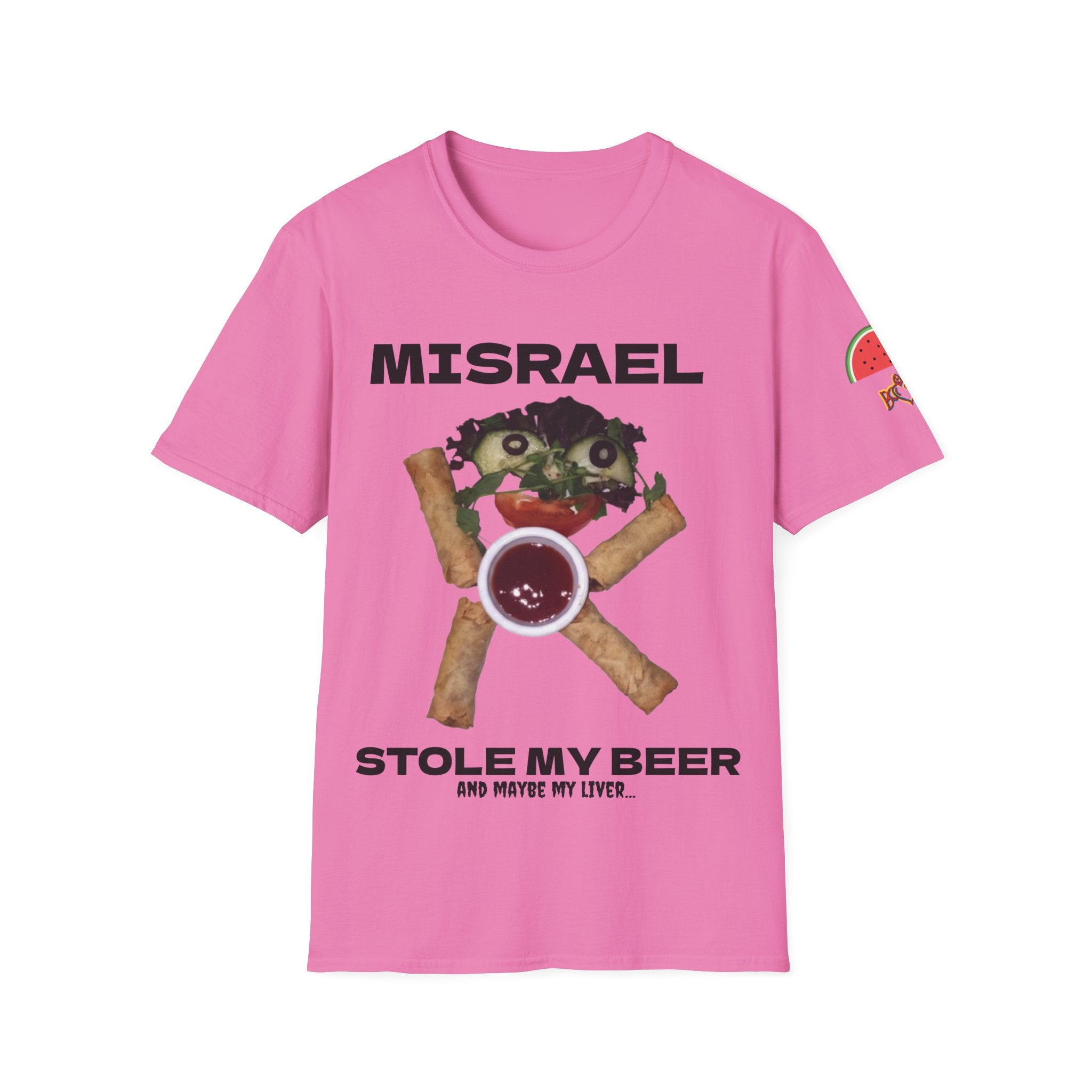 MISRAEL STOLE MY BEER AND MY LIVER BOOP T SHIRT