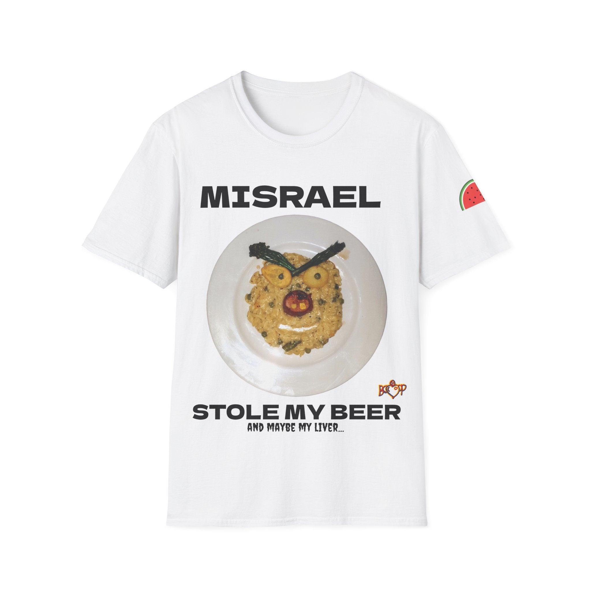 MISRAEL STOLE MY BEER AND MY LIVER BOOP T SHIRT