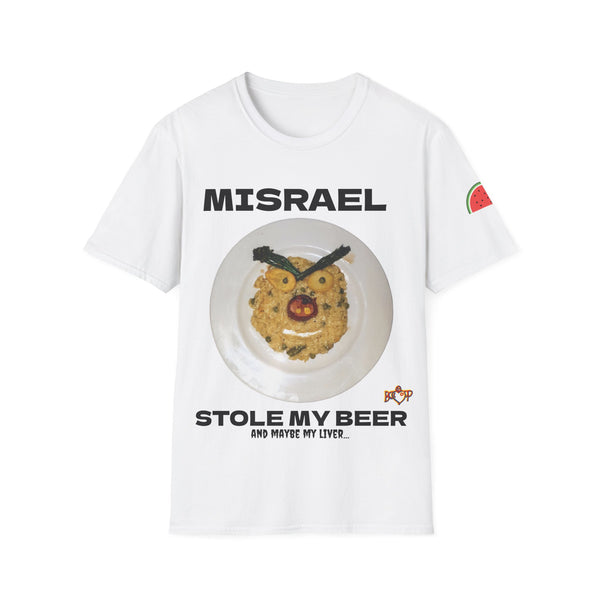 MISRAEL STOLE MY BEER AND MY LIVER BOOP T SHIRT