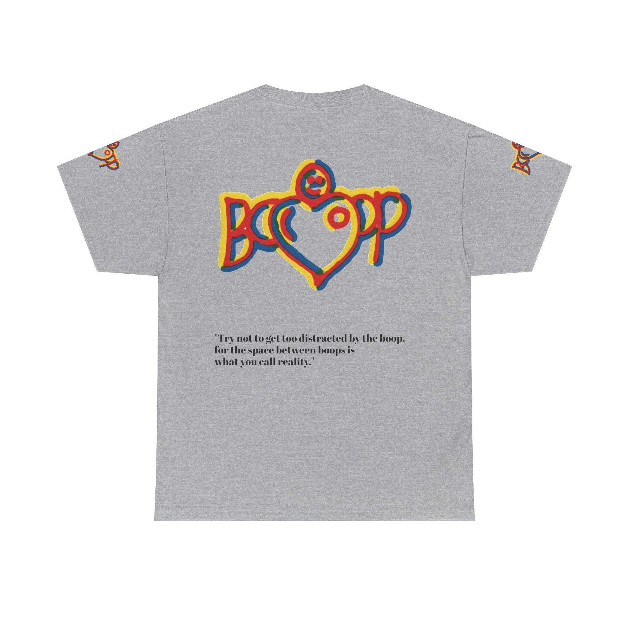 Boop Heart Tee — "TIME = FORCE x WILL" Graphic T‑Shirt Original Stanley Bostwick